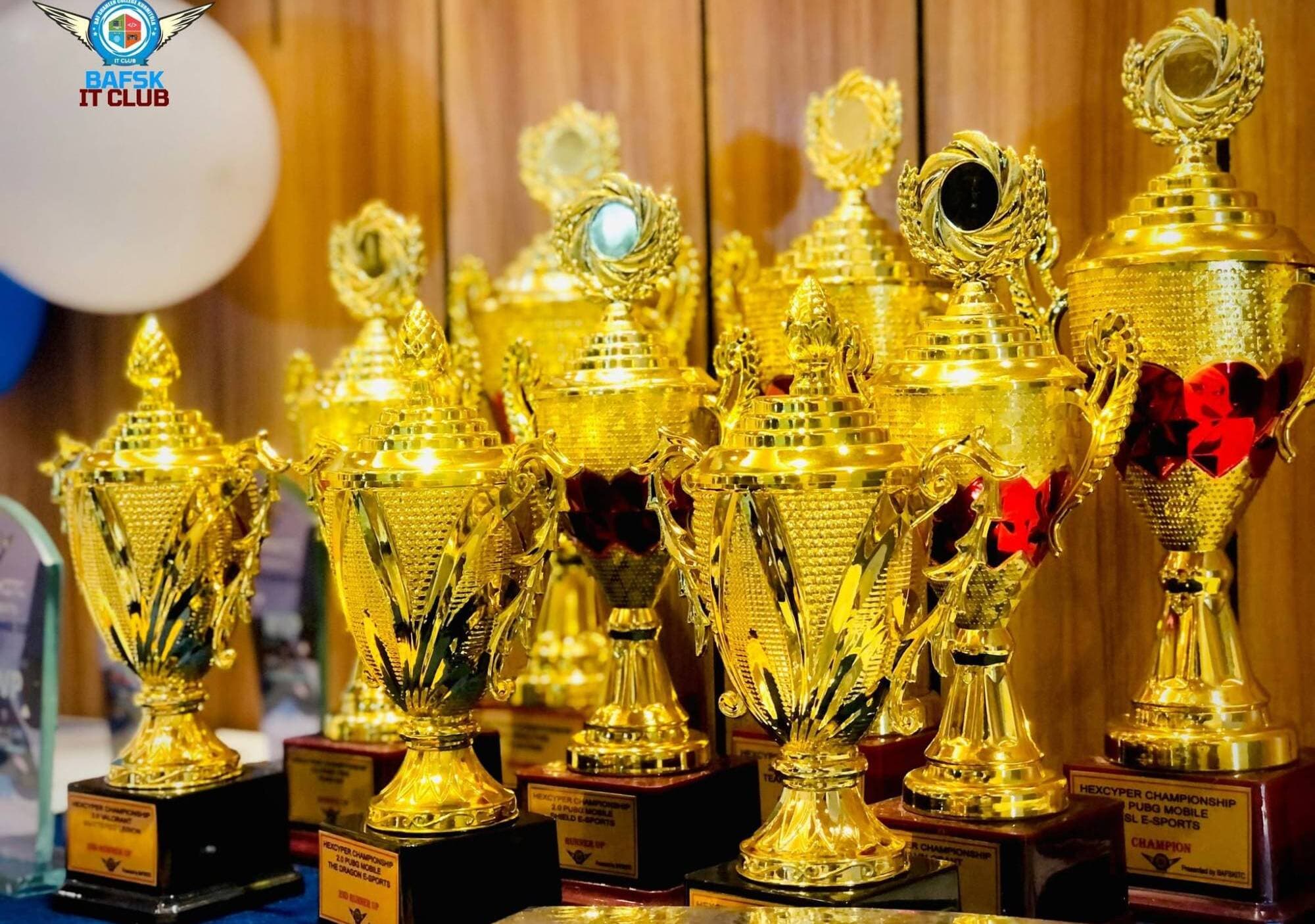 Trophies won at club championships