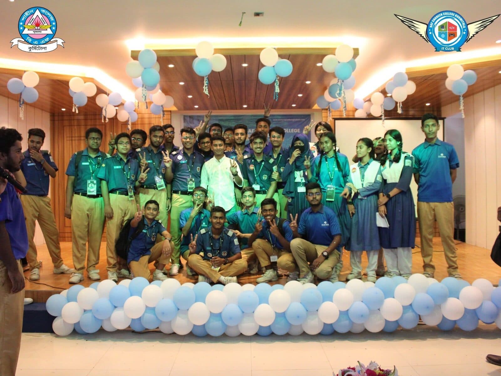 Club members and moments