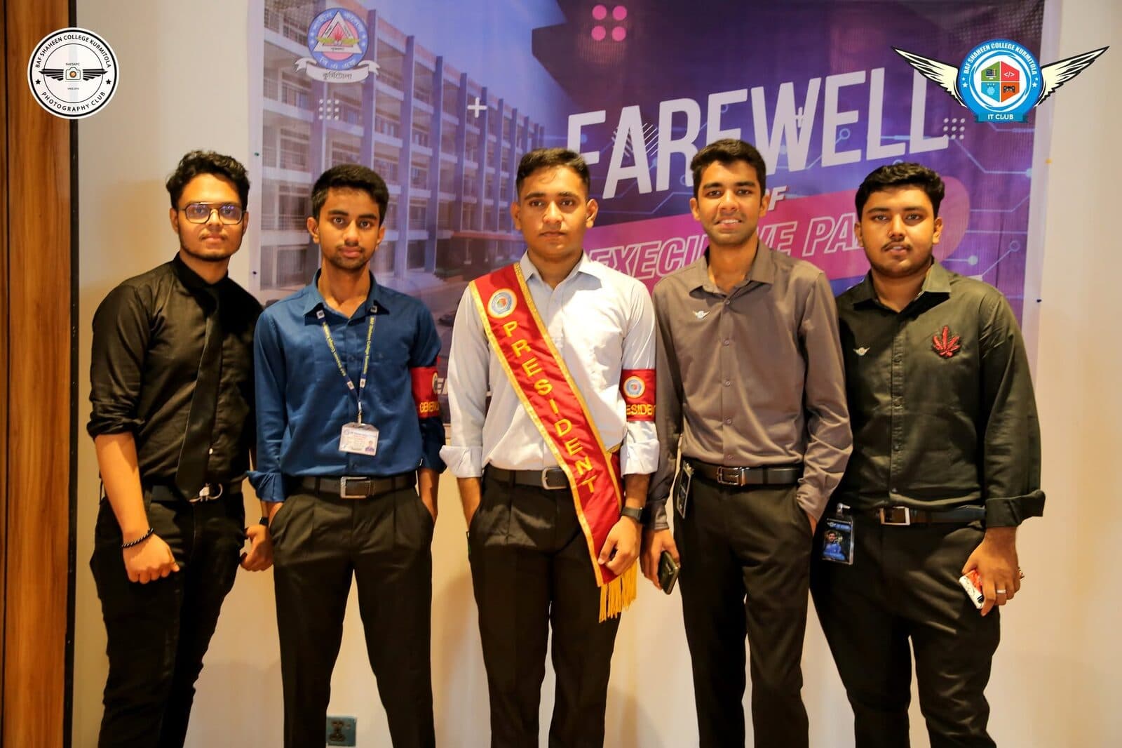Farewell of the executive panel