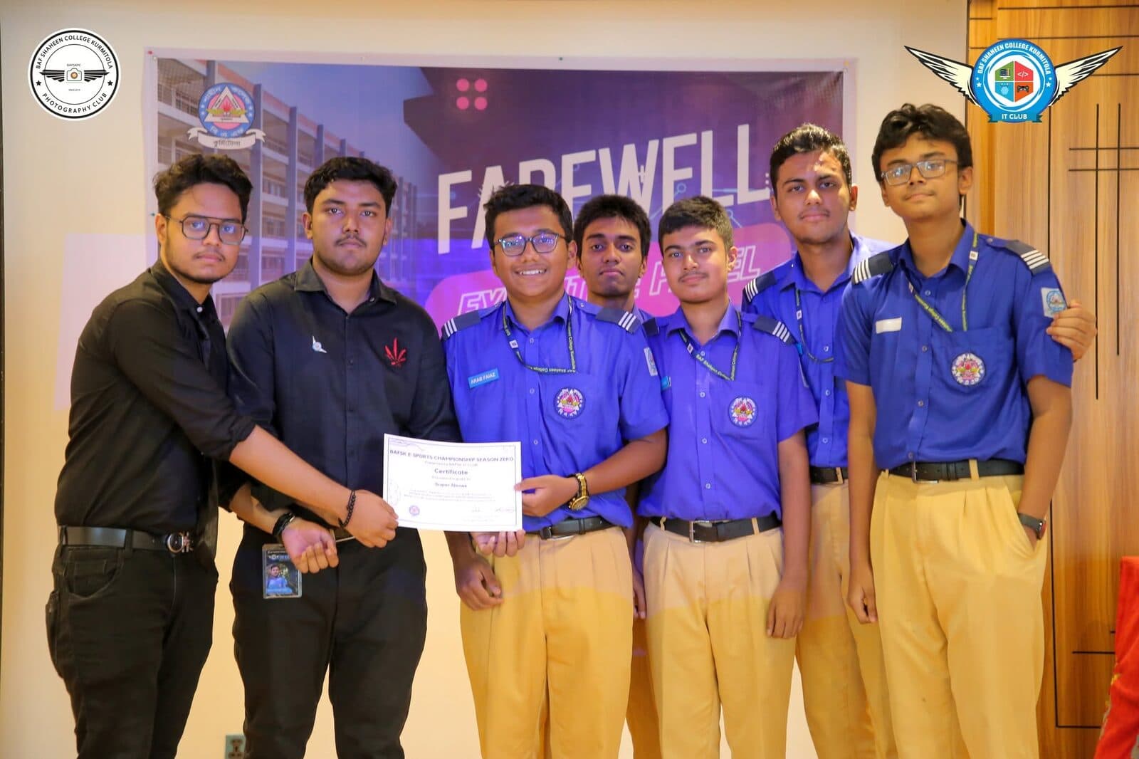 Farewell of the executive panel