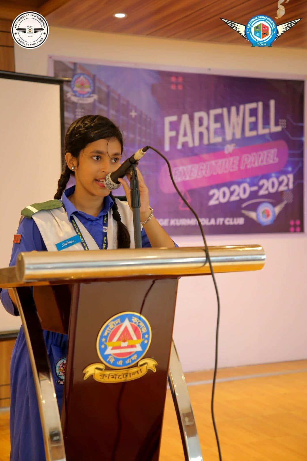 Farewell of the executive panel