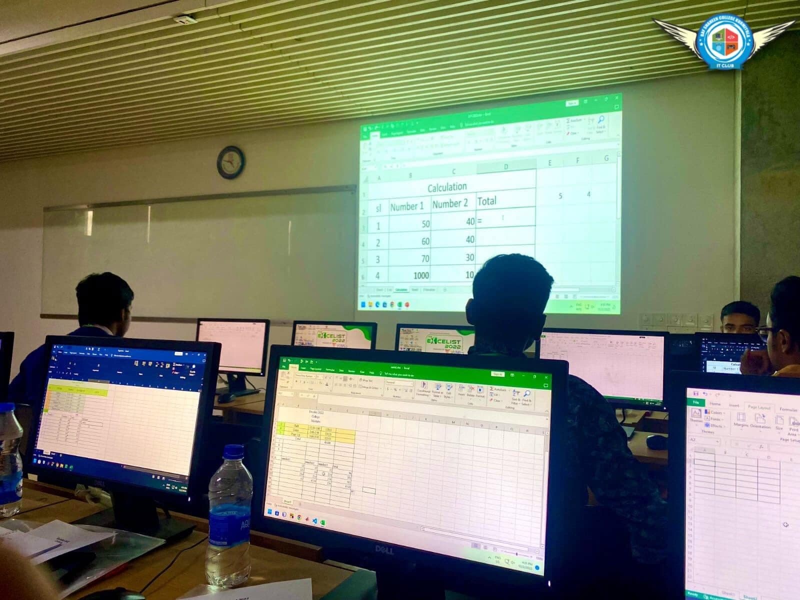Hands-on workshop in the computer lab