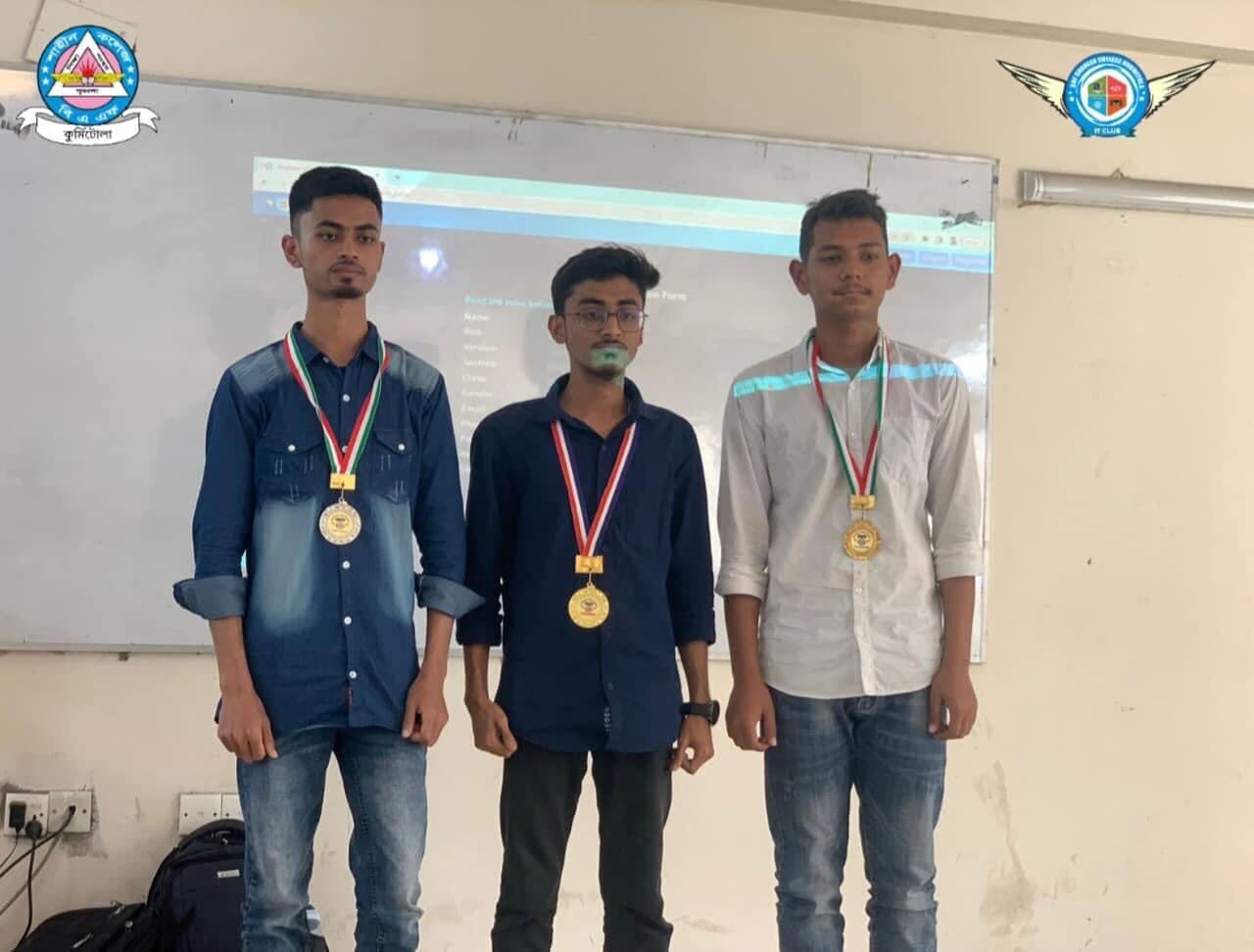 Competition and prize giving