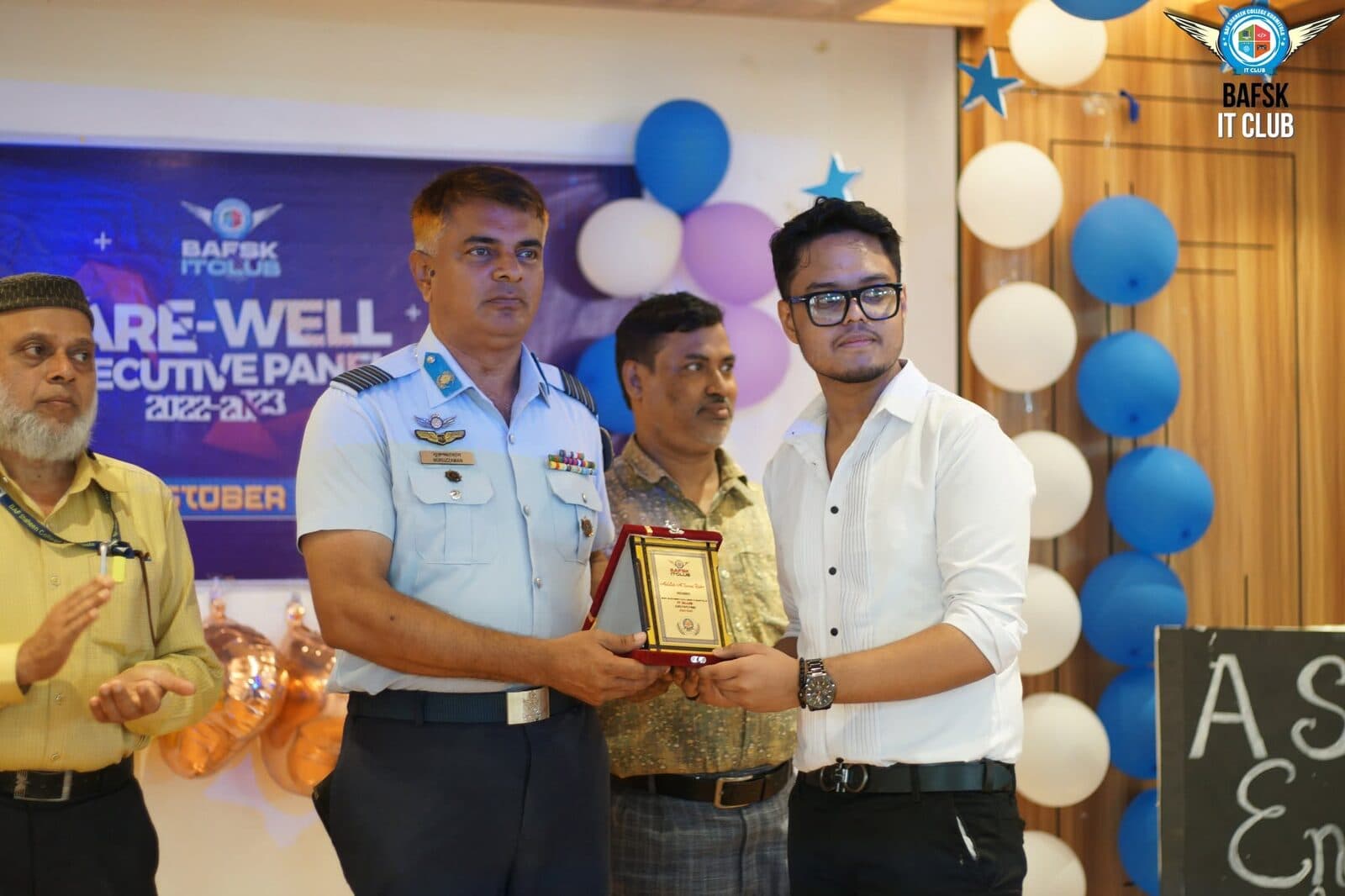 Farewell of the executive panel