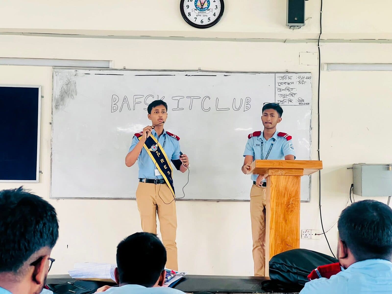 Seminar and orientation session