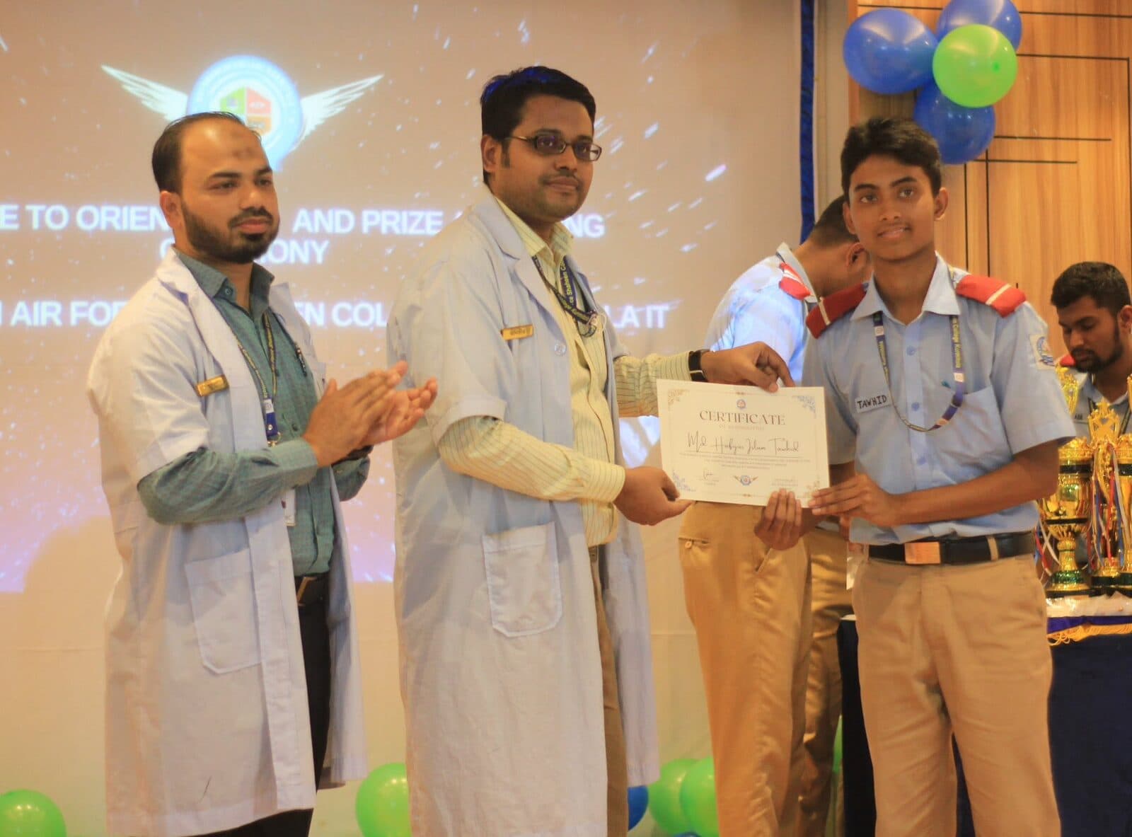 Competition and prize giving