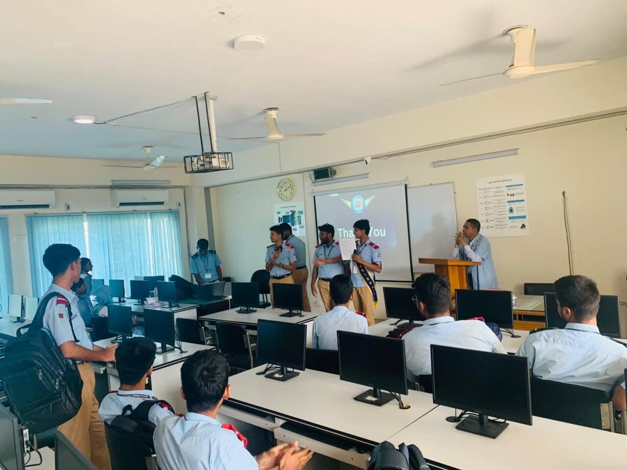Hands-on workshop in the computer lab