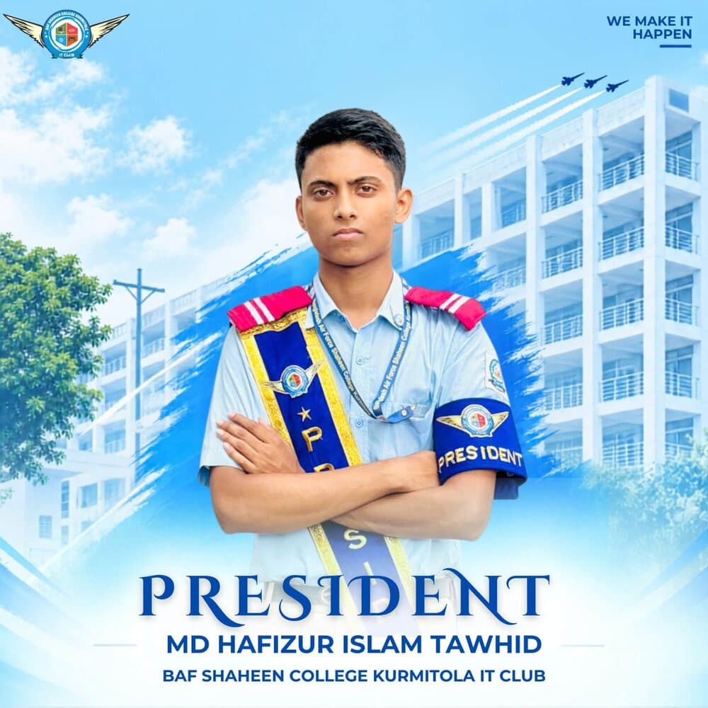 MD Hafizur Islam Tawhid — President