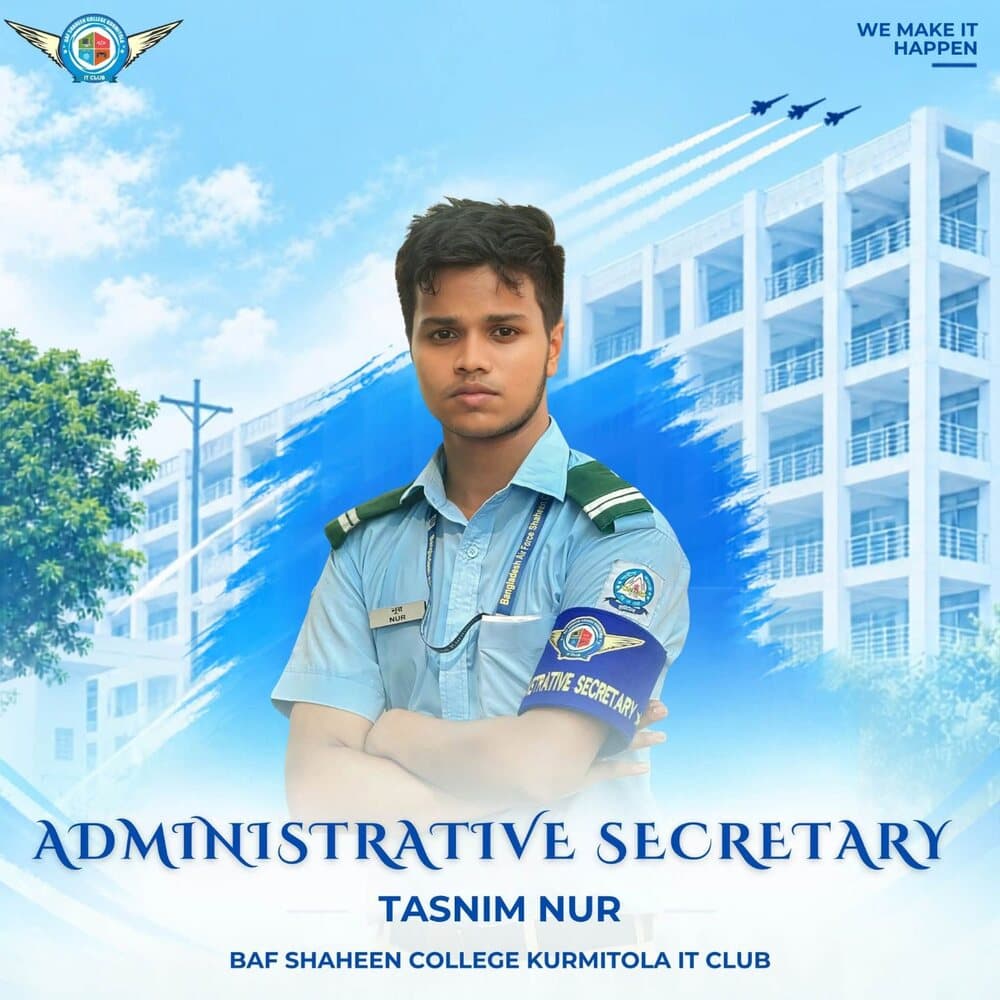 Tasnim Nur — Administrative Secretary
